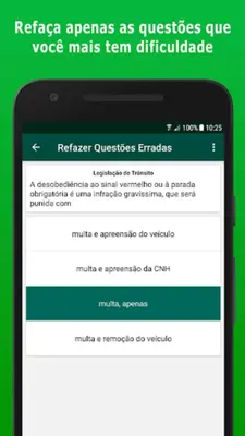 Simulado Detran GO - 2023 android App screenshot 0