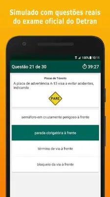 Simulado Detran GO - 2023 android App screenshot 3