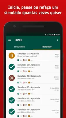 Simulado Detran GO - 2023 android App screenshot 6